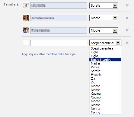 Annunciare una gravidanza su Facebook