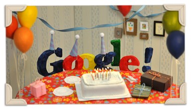 Doodle per i 13 anni di Google