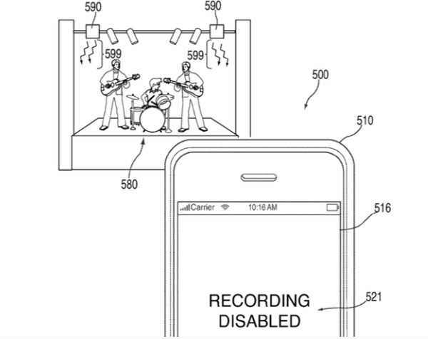 Brevetto Apple sui concerti
