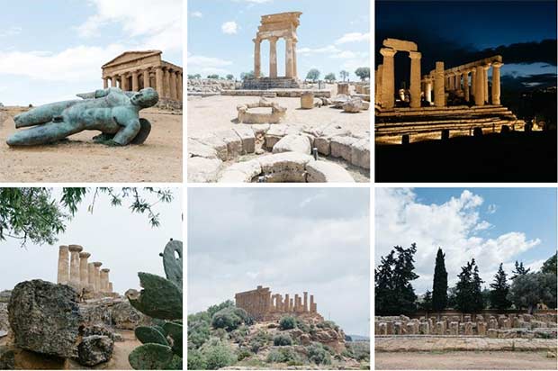 Alcune delle meraviglie architettoniche e archeologiche della Valle dei Templi disponibili per un tour virtuale su Google Cultural Institute e Street View