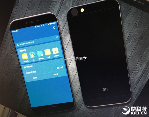 Xiaomi Mi 5c leak