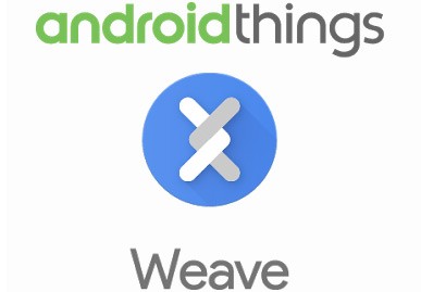 I loghi di Android Things e Weave