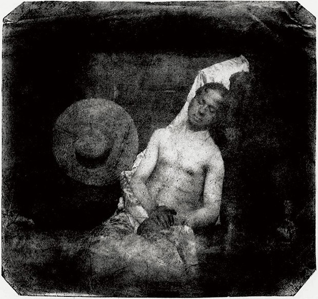Hippolyte Bayard, Self Portrait as a Drowned Man, 1840