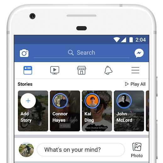 Facebook testa delle novità per le Storie