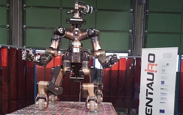 L'unità robotica Centauro progettata dall'Istituto Italiano di Tecnologia