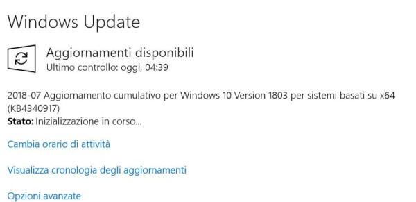 Windows 10, nuovi aggiornamenti qualitativi