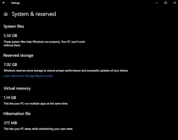 Windows 10 19H1: 7 GB riservati per gli update