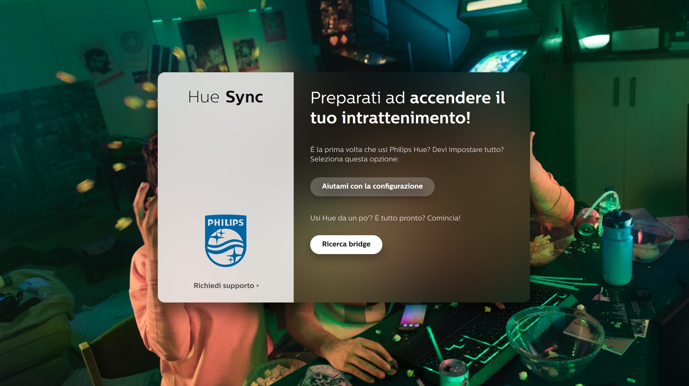 Come sincronizzare le luci Philips Hue con l'intrattenimento domestico -  Webnews