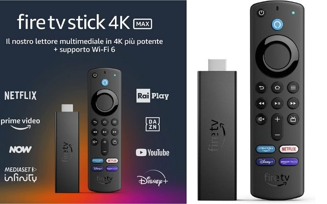 fire tv stick 4k max offerta amazon