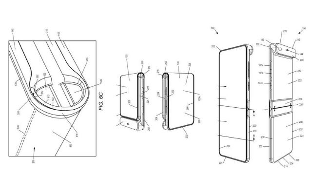 motorola flip phone brevetto