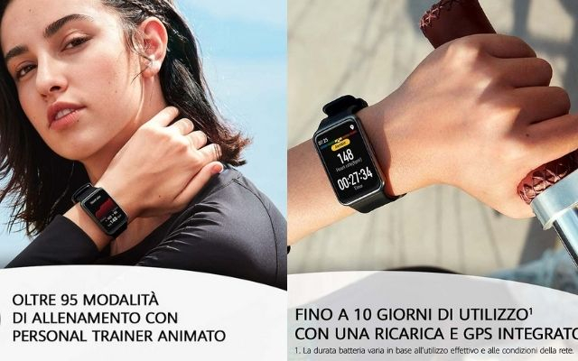 huawei watch fit offerta amazon