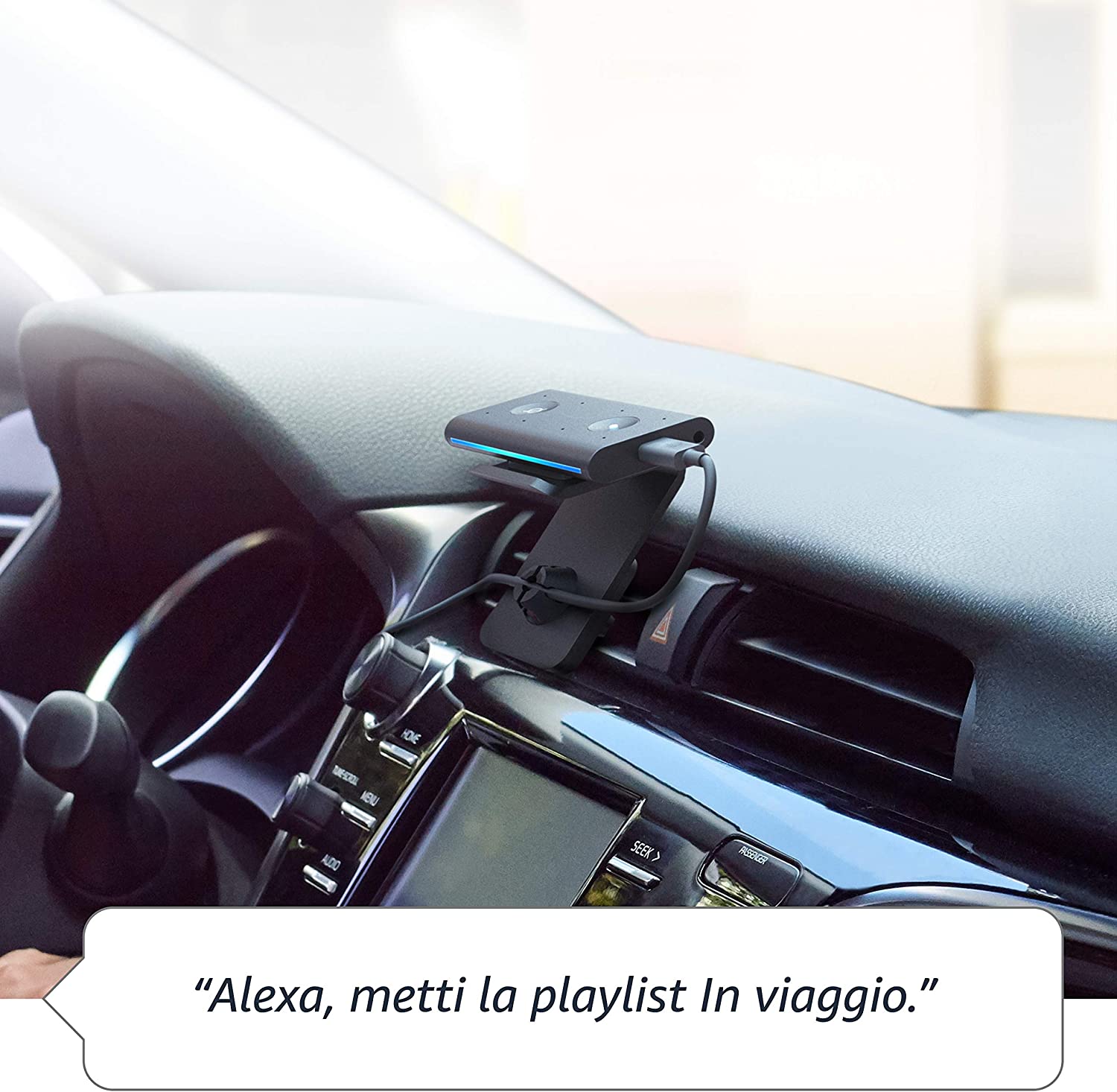 Echo Auto al 50% di SCONTO: porta Alexa in viaggio con te