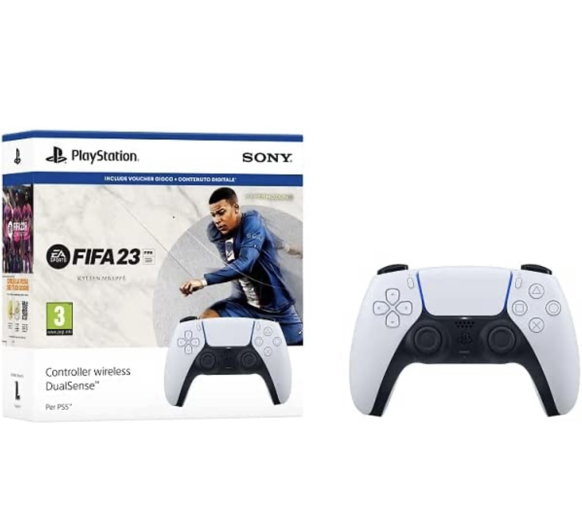 DualSense + EA Sports FC 24 per PS5: il bundle è in sconto al prezzo minimo  storico su  