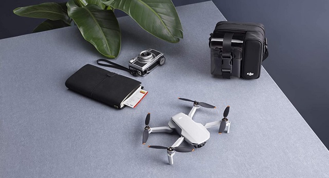 dji mini 2 combo fotocamera 4k e drone