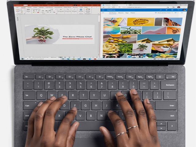 microsoft surface laptop 4 tastiera in alcantara