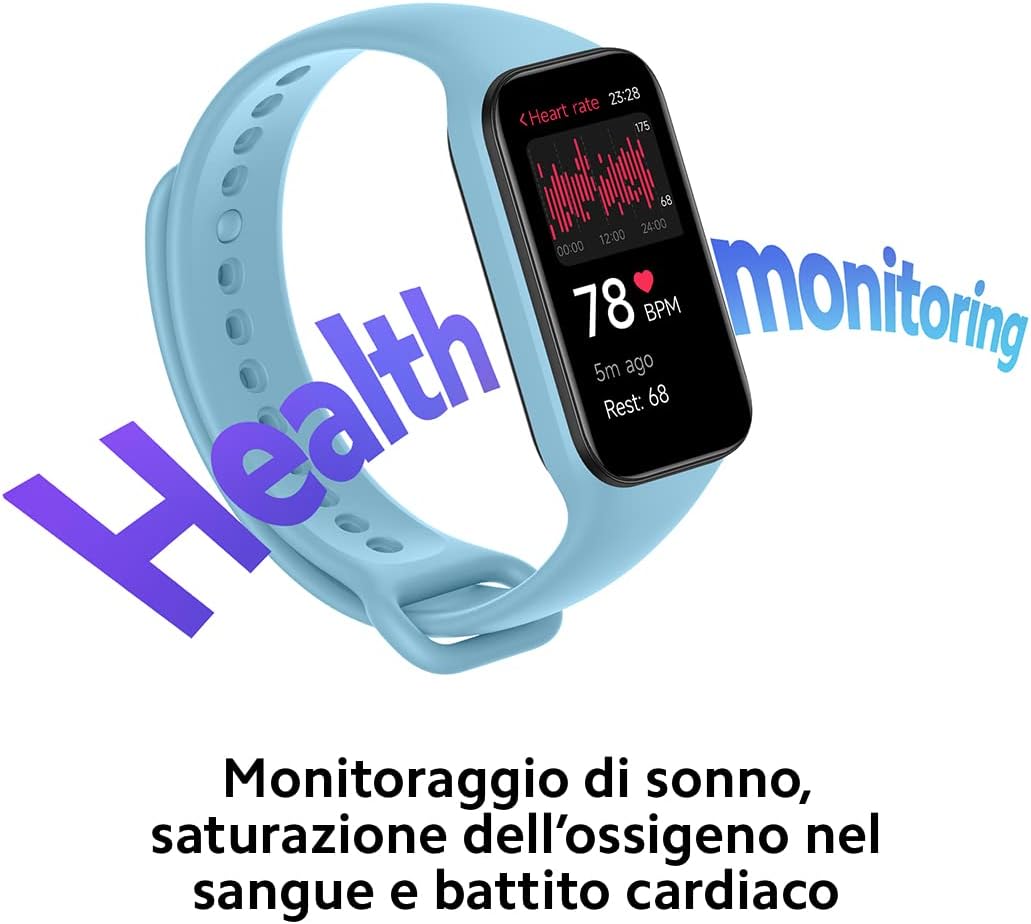 XIAOMI REDMI SMART BAND 2 1.47″ MONITORAGGIO FREQUENZA CARDIACA