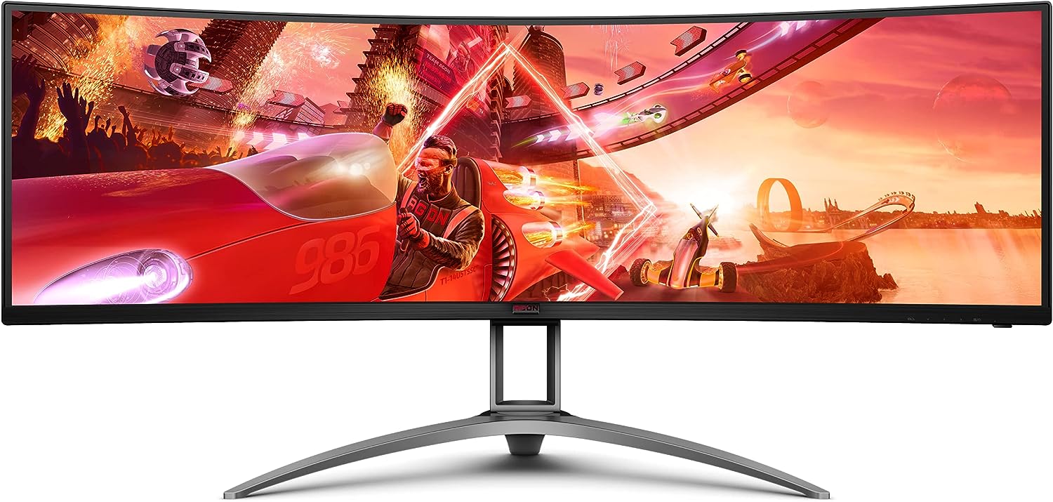 monitor curvo AOC  