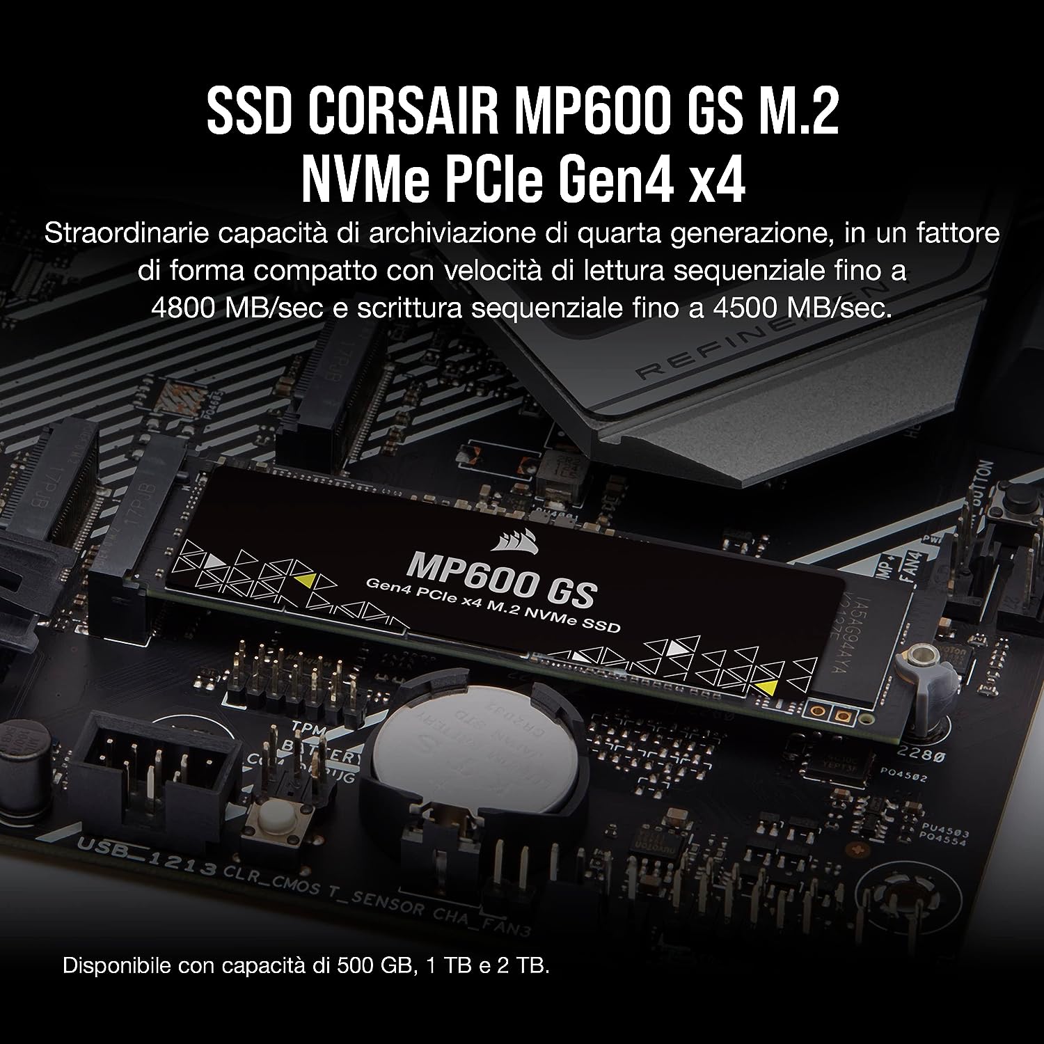 Corsair SSD Force MP600GS