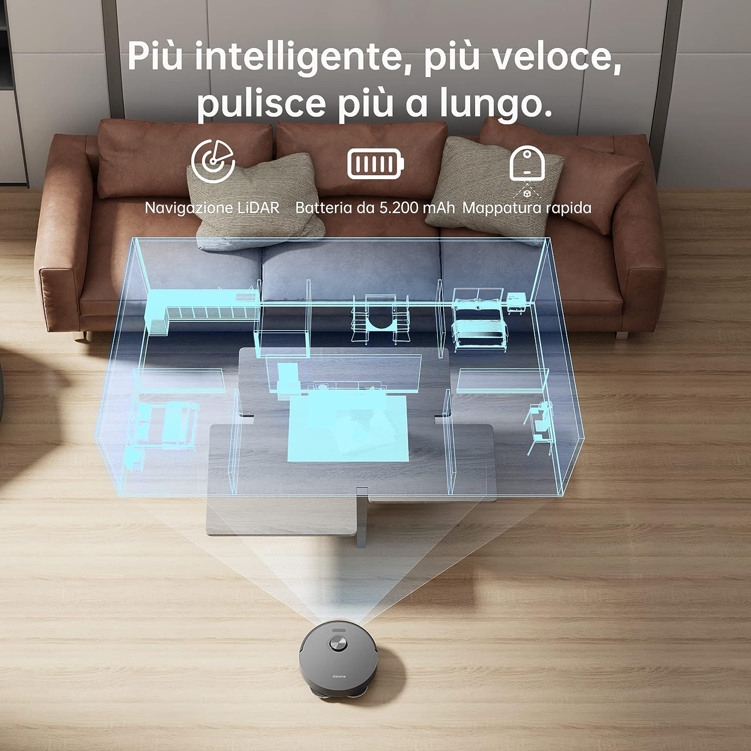 Robot Aspirapolvere e Mocio 2-in-1: pulizia SMART ed EFFICIENTE ad