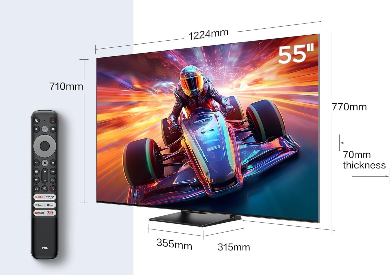 TV TCL 4K