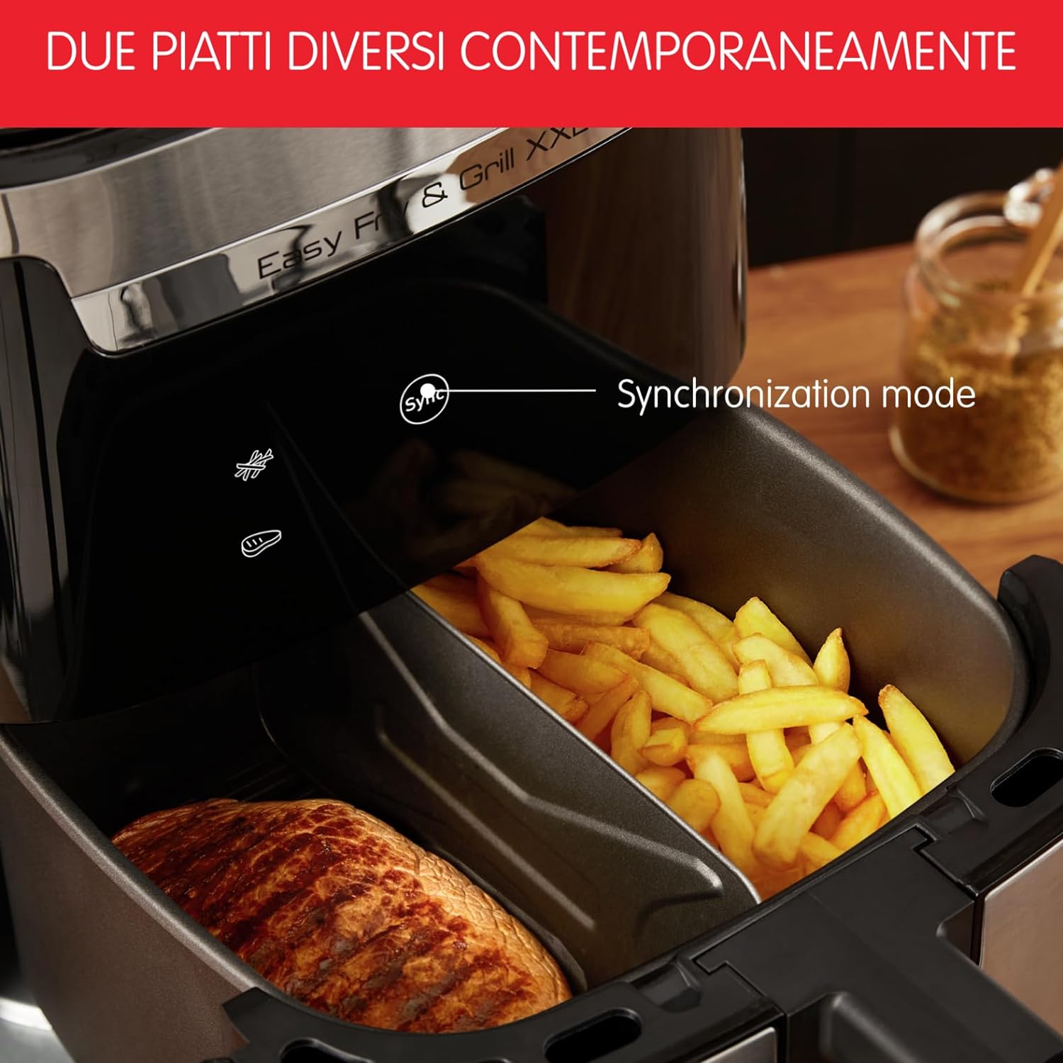 Friggitrice ad Aria Easy Fry & Grill XXL di Moulinex: con lo sconto del 24%  è un AFFARE - Webnews