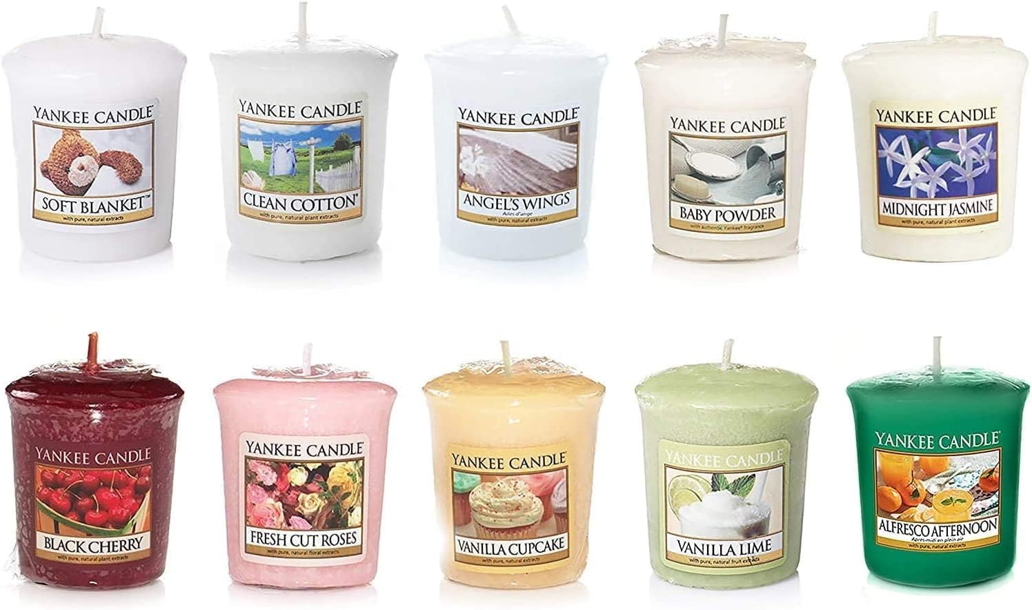 Set di 10 candele Yankee Candle in SVENDITA a 14€ su : idea REGALO di  Natale - Webnews