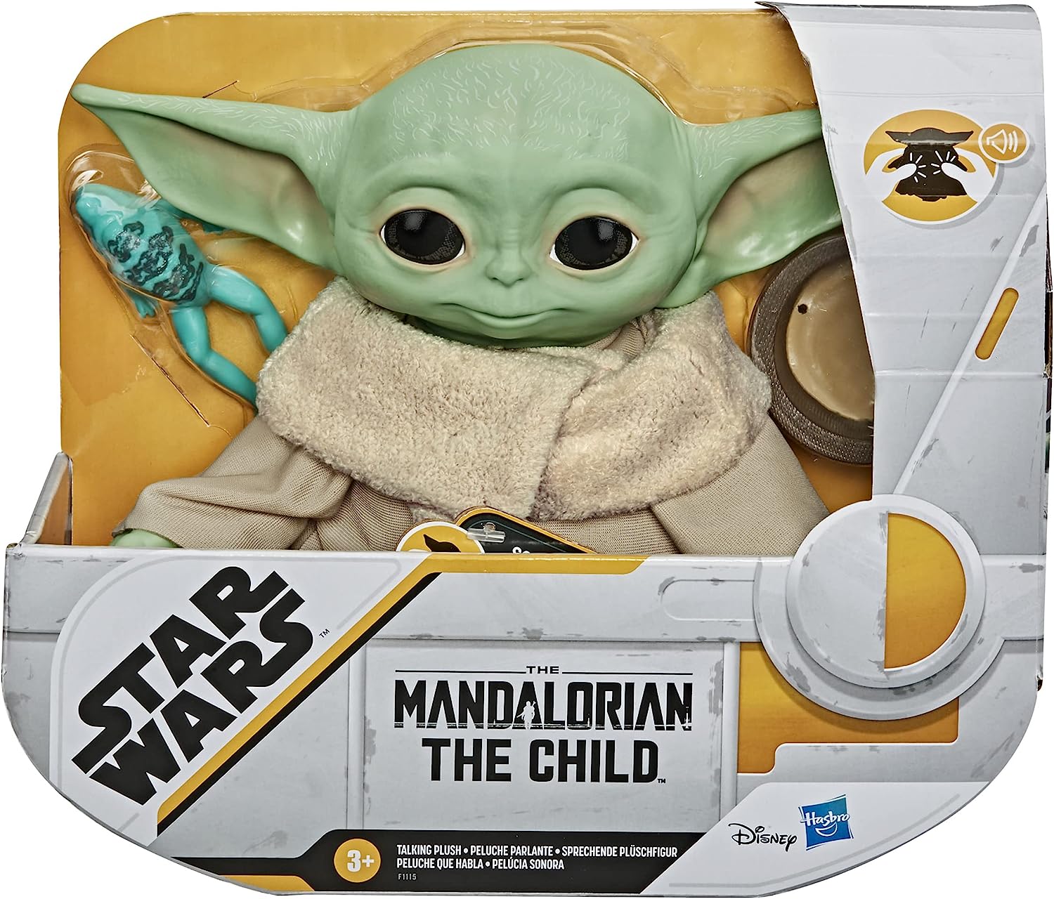 Star Wars The Child, il peluche di Baby Yoda con suoni e accessori: must- have a 16€ - Webnews