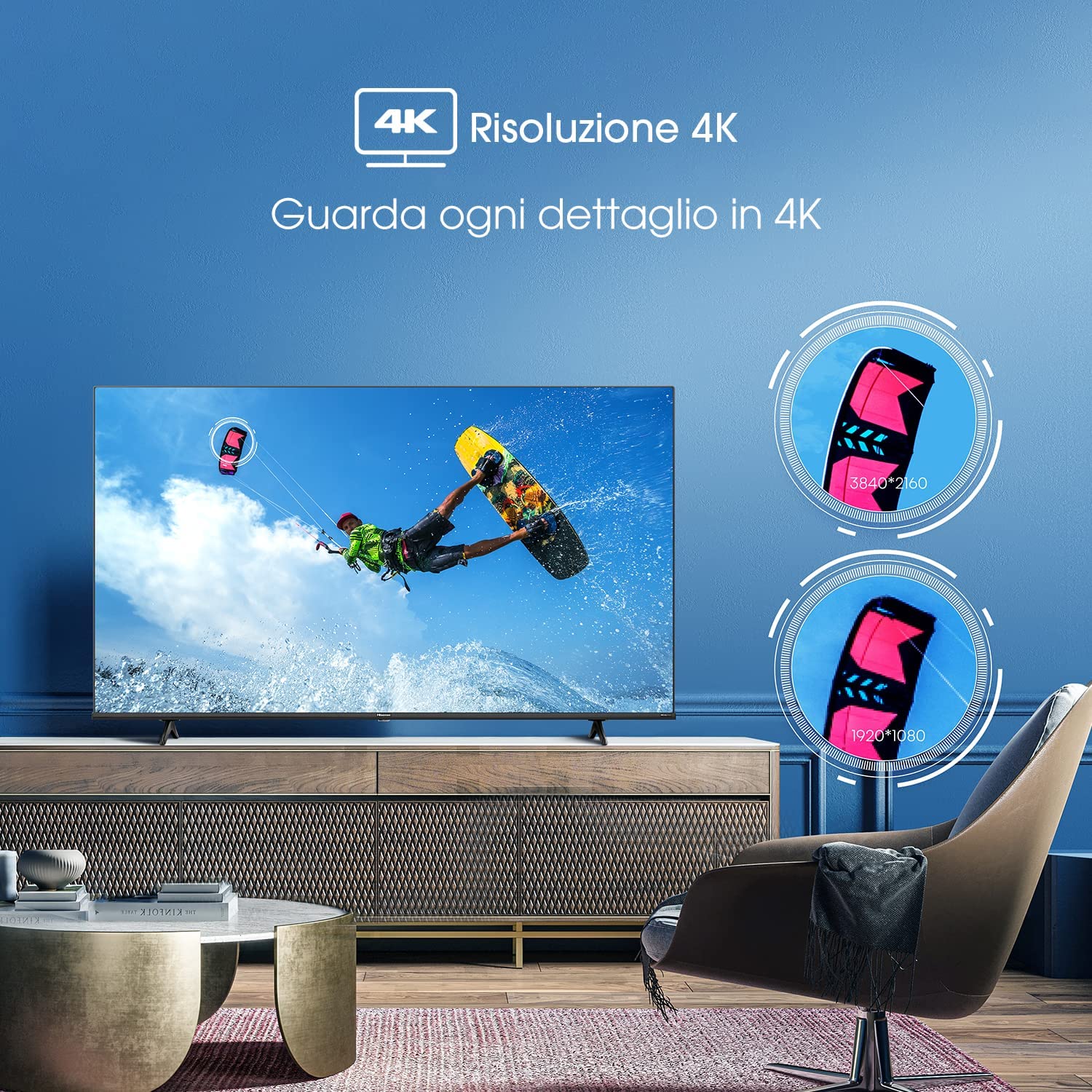 TV 4K Hisense 