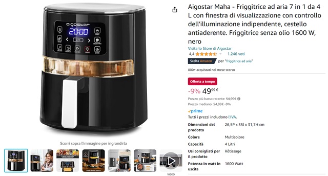 aigostar maha 49 euro amazon