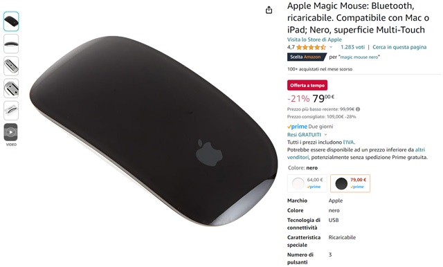 apple magic mouse 79 euro amazon