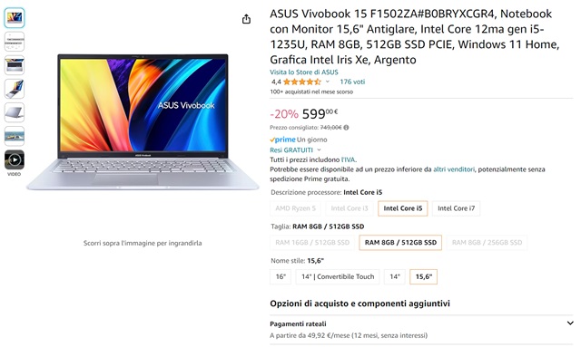 asus vivobook 15