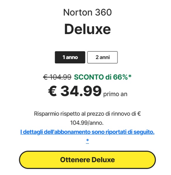 Offerta imperdibile: Norton ti offre Antivirus e VPN a meno di 3 euro al  mese