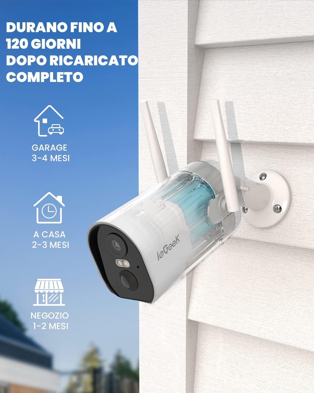 Videocamera di sicurezza Wi-Fi