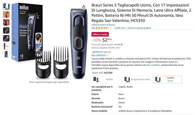 braun series 5 52 euro amazon