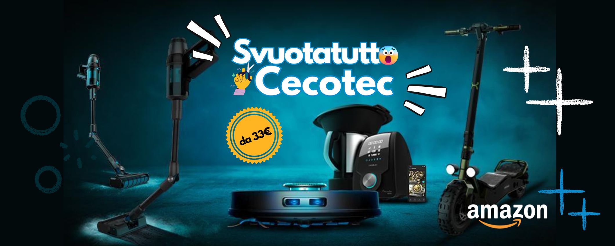 Cecotec SVENDE TUTTO con SCONTI PAZZESCHI friggitrice a 33