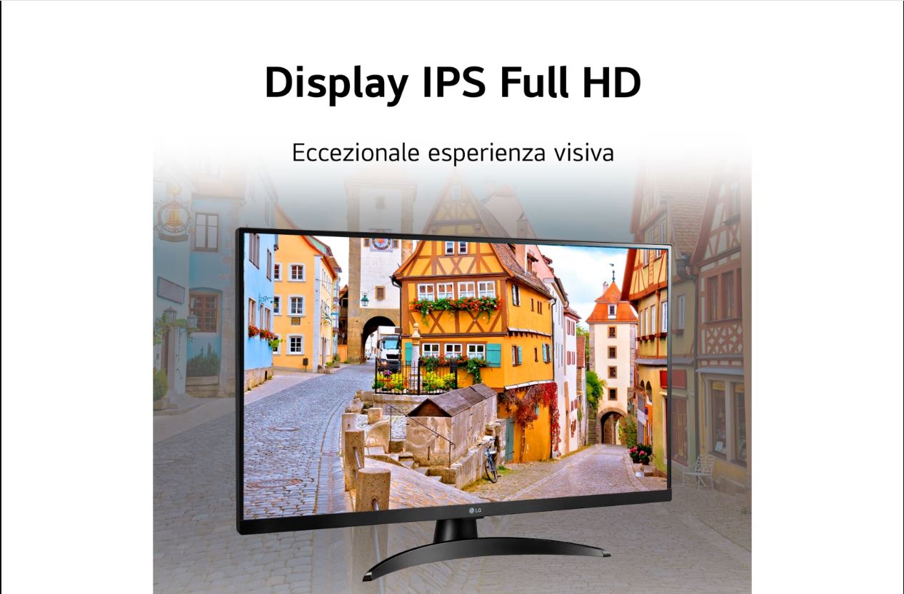 LG SMART TV IPS FULL HD 27TQ615S-PZ