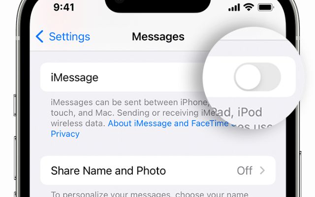 iMessage iOS 18