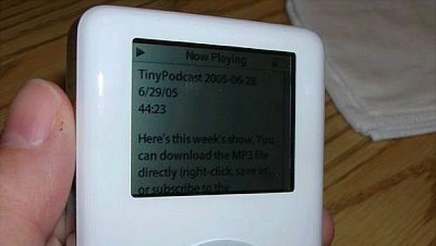 iPod, firmware 3.1 e Podcast