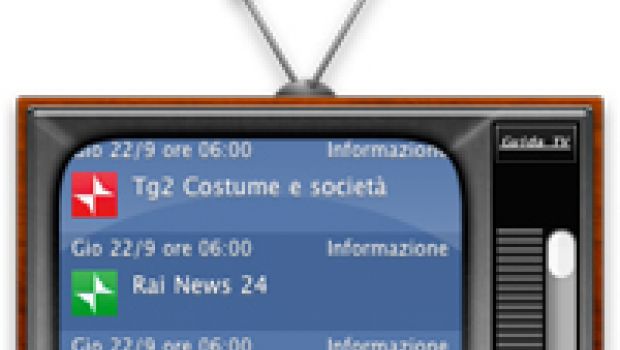 Una guida tv a portata di Dashboard