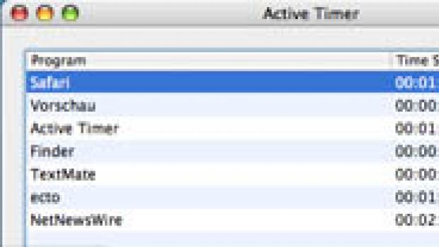 ActiveTimer: misurare il tempo speso con le applicazioni
