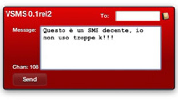 vSMS: messaggini gratis dalla Dashboard (grazie a 190)
