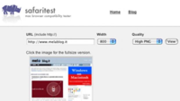 Safaritest: come si vede la vostra pagina in Safari?