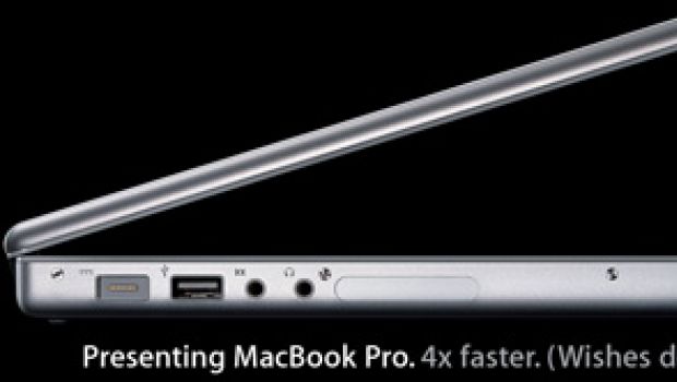 Nuovi Apple MacBook Pro, con processori Intel Duo: dettagli ufficiali