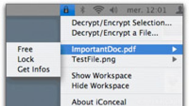 iConceal: proteggere file e cartelle con una password