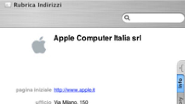 Google Maps Italia e Rubrica Indirizzi