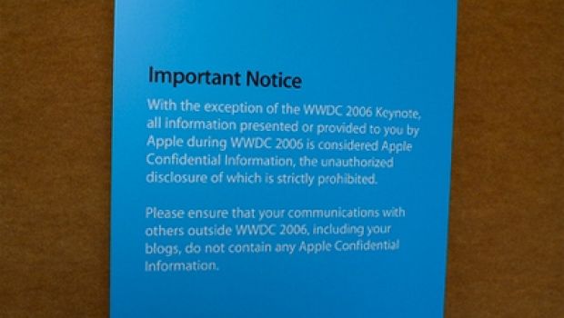 Apple: niente blog al WWDC