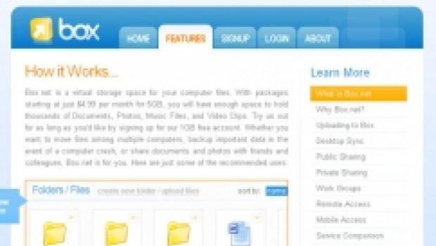 Box.net al posto di iDisk
