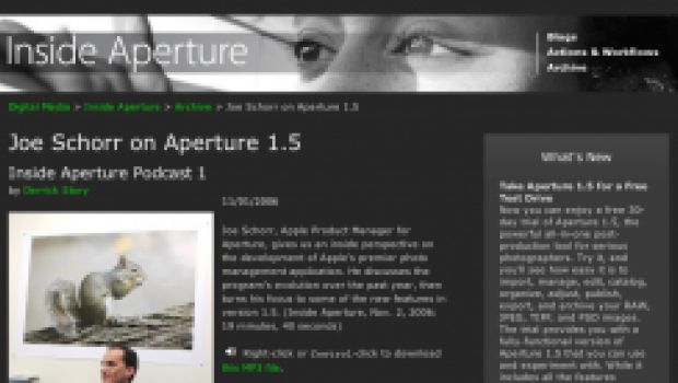 Un blog per Aperture