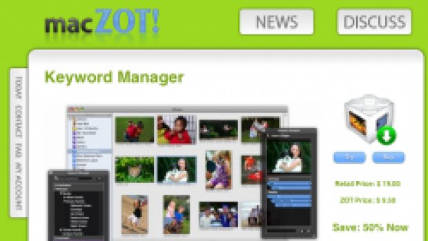 Keyword Manager a metà prezzo su MacZot