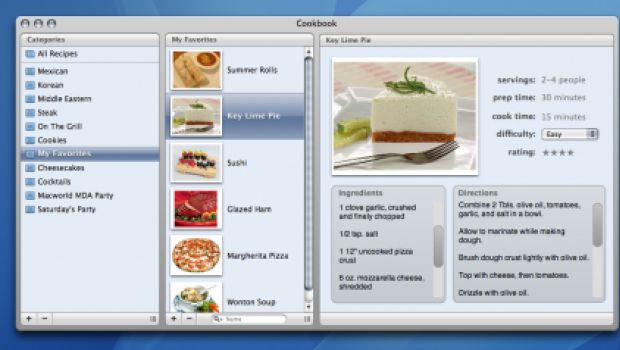 My Dream App: cresce anche Cookbook